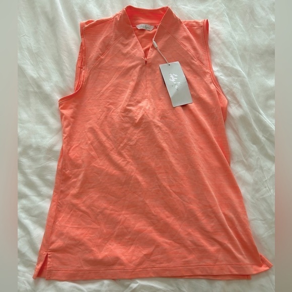 NWT LADY HAGEN COASTAL ESCAPE SLVS POLO - XS - Picture 1 of 6